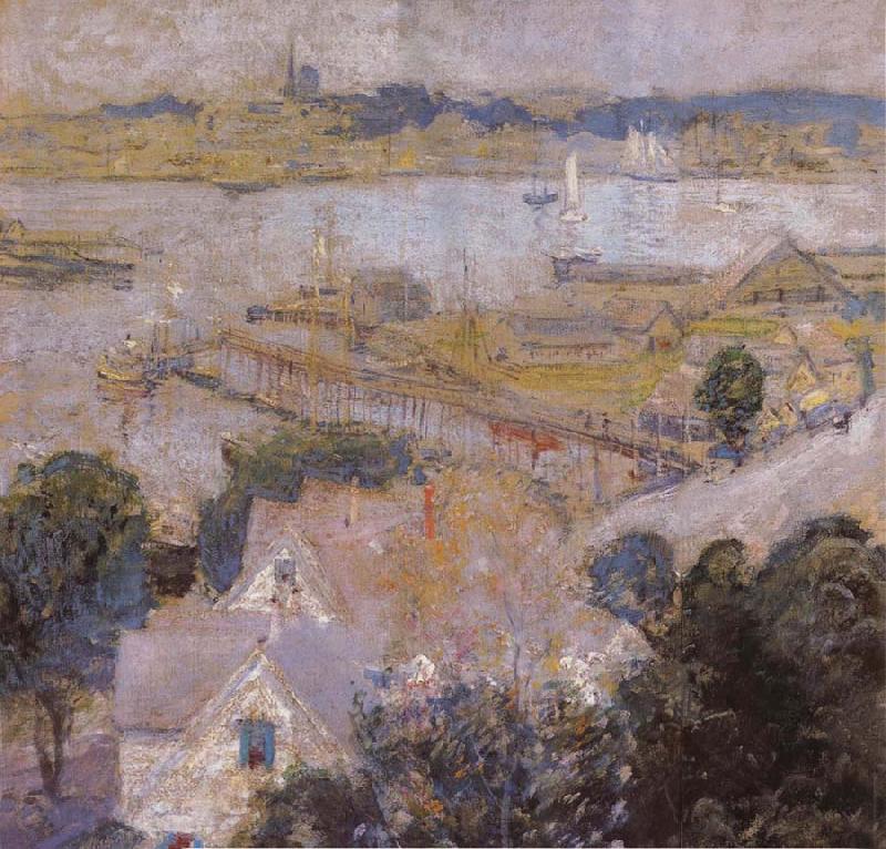 John Henry Twachtman Gloucester Harbor